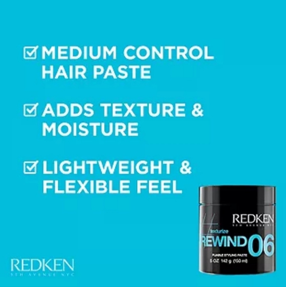 Redken Rewind 06 Pliable Styling Texture Paste ~New ☆Discontinued, Rare HTF VHTF - Picture 2 of 2